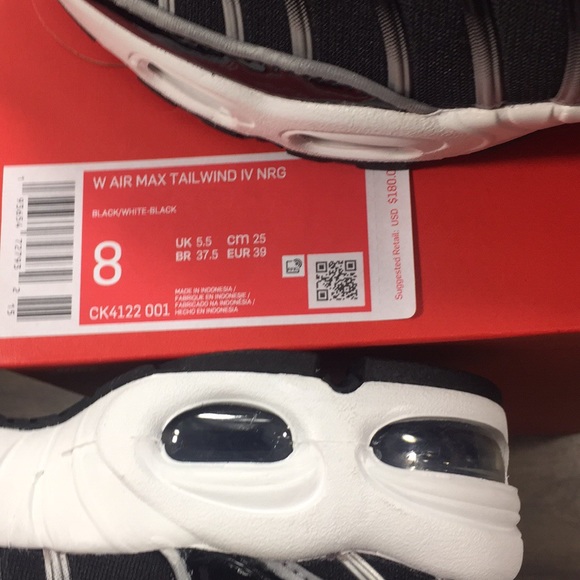NIKE W AIR MAX TAILWIND IV NRG black/white-black - Picture 16 of 16